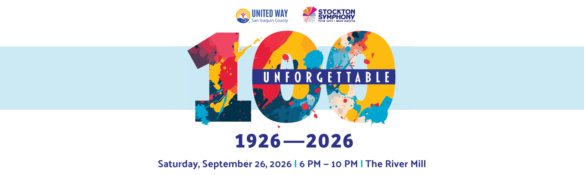 Unforgettable: Celebrating 100 Years of Community with United Way of SJC and Stockton Symphony
